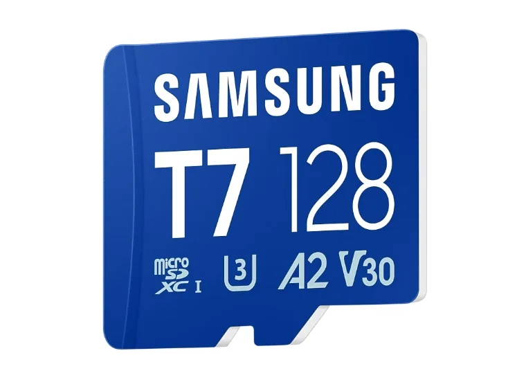 Samsung 128GB micro SD Card T7 UHS-I Transfer Speed up to 170MB/s Class 10 U3 V30 A2
