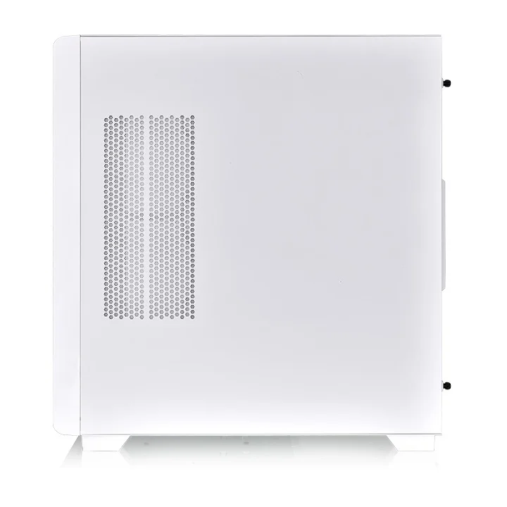 Кутия за компютър Thermaltake S250 TG ARGB Snow Middle Tower, бял
