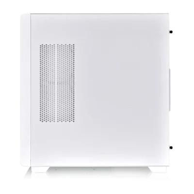 Кутия за компютър Thermaltake S250 TG ARGB Snow Middle Tower, бял