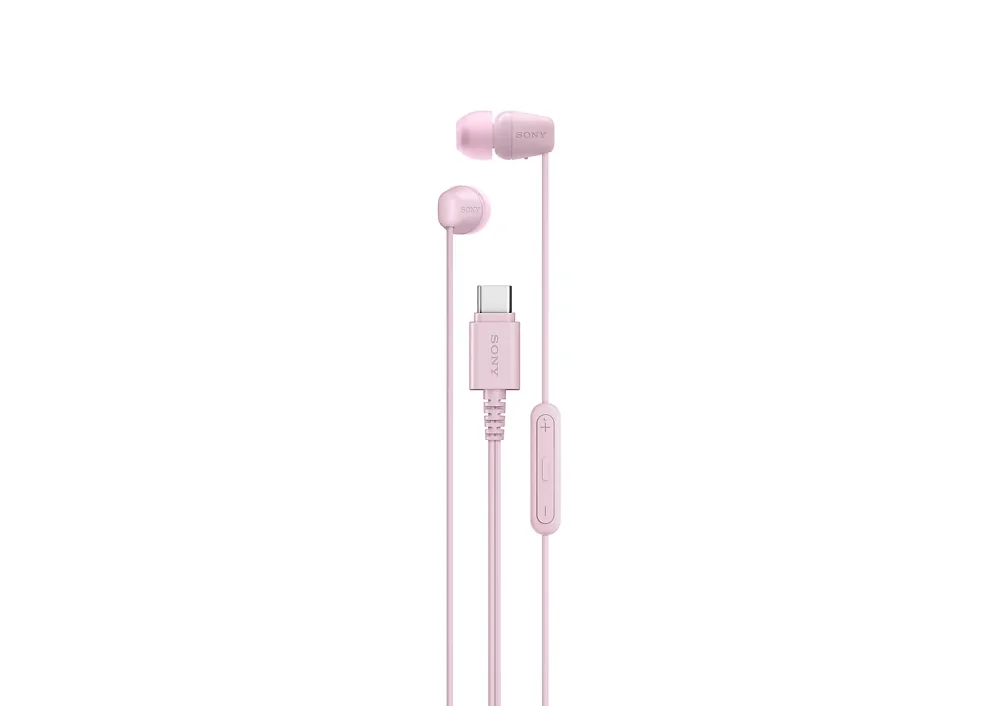 Слушалки Sony IER-EX15C USB-C, Pink