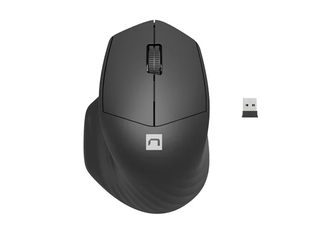 Комплект безжична клавиатура и мишка NATEC Octopus 2, US Layout, Bluetooth и 2.4 GHz, черен