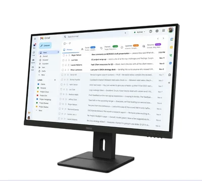 Lenovo ThinkVision E27-40 27" IPS, WLED, 1920x1080, 16:9, 100Hz, 300 cd/m2, 1500:1, Speakers 2Wx2, HDMI, DP, VGA, Tilt, Swivel, Pivot, Height Adjust Stand