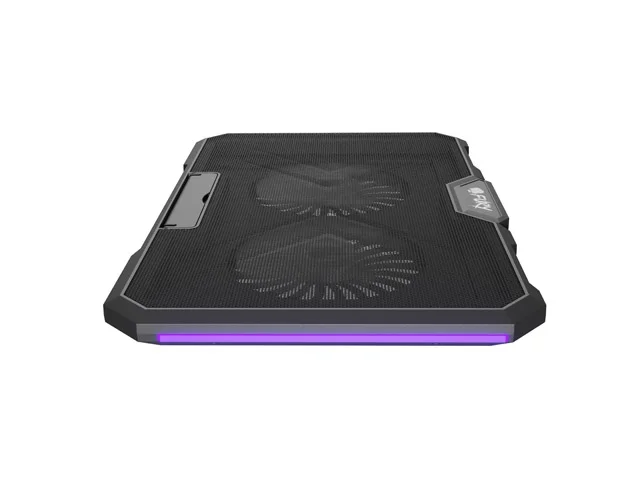 Охладителна стойка за лаптоп Fury Gunbai G3 14.1"-17.3", 2 вентилатора, RGB LED, 2 USB