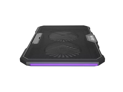 Охладителна стойка за лаптоп Fury Gunbai G3 14.1"-17.3", 2 вентилатора, RGB LED, 2 USB