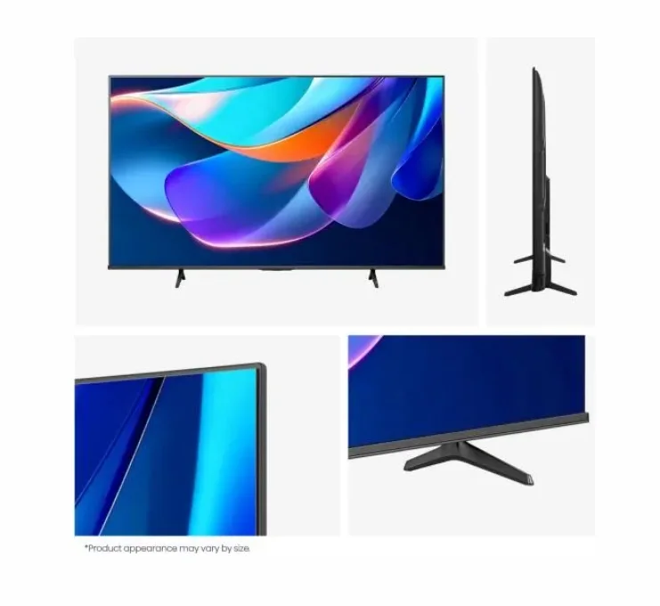 Телевизор Hisense 43" A6S 4K UHD DLED Smart TV, HDR10+, Dolby Vision, черен