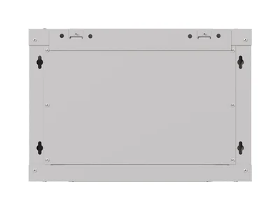 Lanberg rack cabinet 19" wall-mount 6U/540x350 (flat pack) with glass door grey