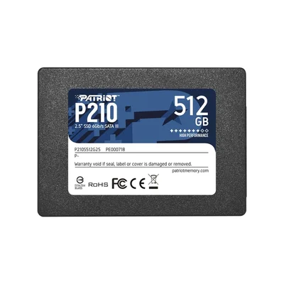 SSD диск Patriot P210 512GB 2.5" SATA3