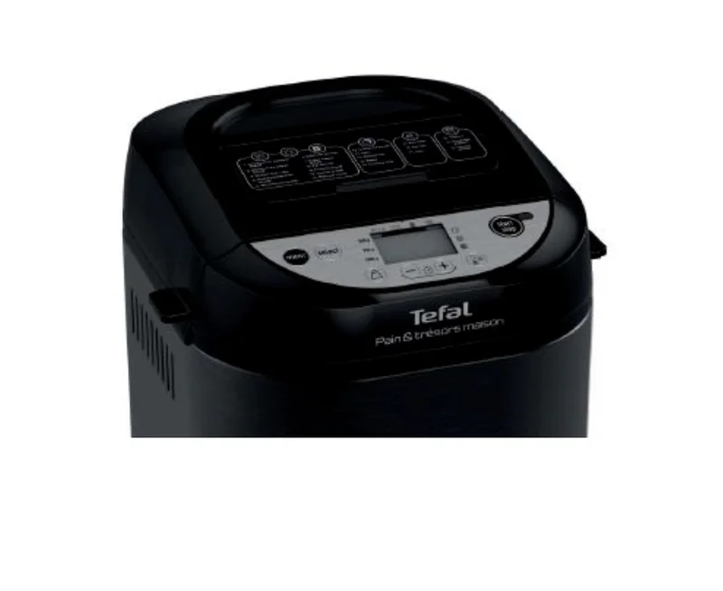 Tefal PF251835, Pain & Tresors  1KG NR/MET, 22 automatic programs, 610-700 W, black