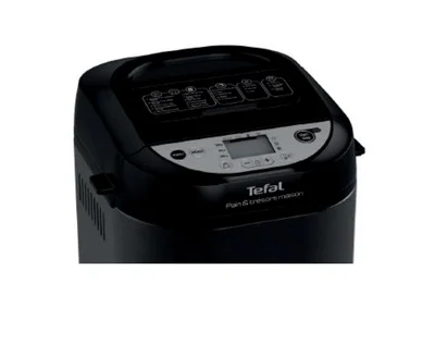 Tefal PF251835, Pain & Tresors  1KG NR/MET, 22 automatic programs, 610-700 W, black