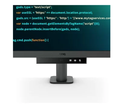 BenQ RD280UA, 28” 4K+ BenQ Programming Monitor with MoonHalo and Flexible Arm, 28.2W LED MONITOR RD280UA METALLIC GREY