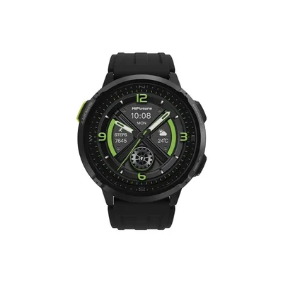 HiFuture MIX3 Black, 1.43" AMOLED, 466*466, Powered by Dual Core & Syntra AI, Bluetooth Call, 3ATM Waterproof, Compass & Altimeter, 24/7 True Heart Rate & Blood Oxygen Sensor, Up to 10 days daily use