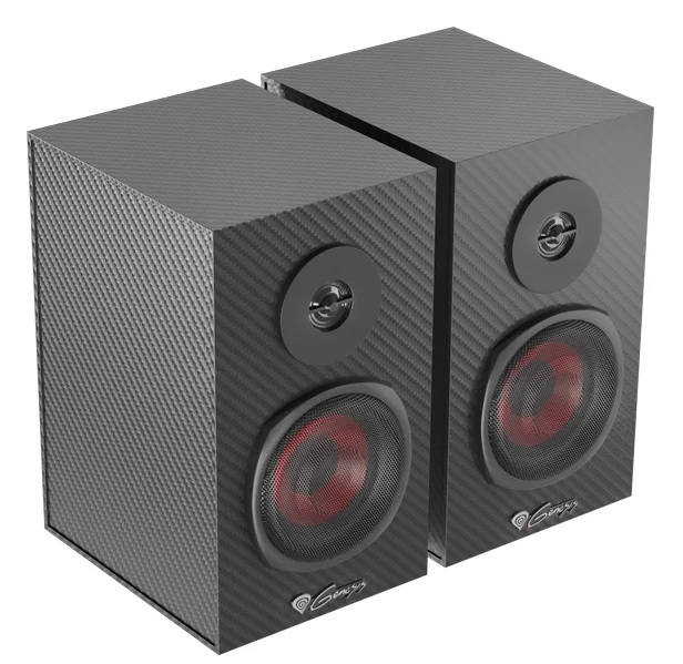 Тонколони Genesis Helium 200 2.0, 20W, дървена конструкция, черни