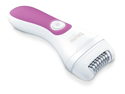 Beurer HL 76 4-in-1 Epilator wet & dry , 42 tweezers, Extra-bright LED light, 2 speed settings, 2x epilator attachments (glide & precision attachment) & 2x shaver attachments (shaving & trimming attachment), Cordless, Powerful lithium-ion battery, Operat