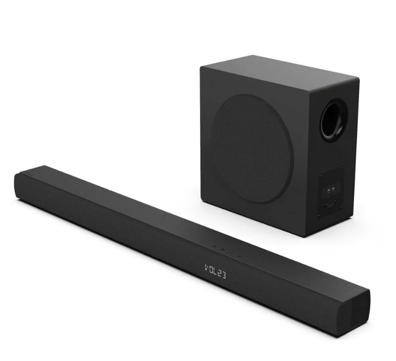 Hisense HS3100, 6-speaker surround sound system, 480W Total Output Power,6.5їWireless subwoofer, Rear surround speakers, Dolby Digital Plus and DTS Virtual:X, EzPlay and Bluetooth 5.3,Black