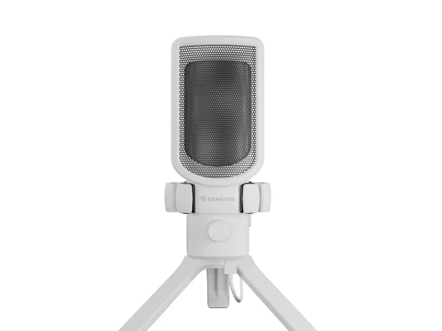 Микрофон Genesis Radium 250 USB с поставка Бял