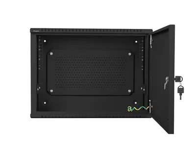Lanberg rack cabinet 19" wall-mount 4U+3u/540x200 low-profile black (assembled)