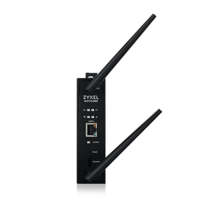 ZyXEL IAP500BE, BE5000, Dual Radio 2x2 MU-MIMO, PoE+ (802.3at), Industrial AP, DIN Rail mounted Standalone/Nebula Cloud Managed, DC Power