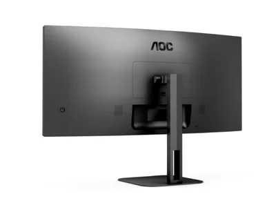 AOC CU34V5C/BK, 34" Curved 1500R VA WLED, 3440x1440@100Hz, 4ms GtG, 1ms MPRT, 300cd m/2, 3000:1, 20M:1 DCR, Adaptive Sync, FlickerFree, Low Blue Light, 5Wx2, Tilt, Height Adjust, Swivel, HDMI, DP, USB hub