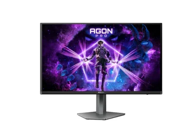 AOC AG276UZD, 26.5" QD-OLED, 3840x2160@240Hz, 0.03ms GtG, 1000cd m/2, 1.500.000:1, 80M:1 DCR, Adaptive Sync, FlickerFree, LowBlue Mode, 5Wx2, Tilt, Height Adjust, Pivot, Swivel, 2xHDMI, DP, USB hub, KVM
