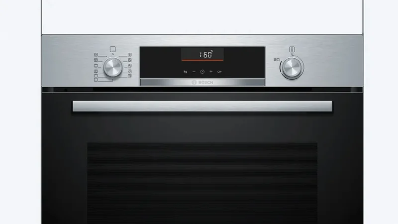 Bosch HBG536ES4, SER6, Oven A+, ecoClean back+Hydro, 8 HM, AutoPilot 10, 1 lvl rail, SoftClose&SoftOpen, Air Fry tray, inox