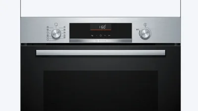 Bosch HBG536ES4, SER6, Oven A+, ecoClean back+Hydro, 8 HM, AutoPilot 10, 1 lvl rail, SoftClose&SoftOpen, Air Fry tray, inox