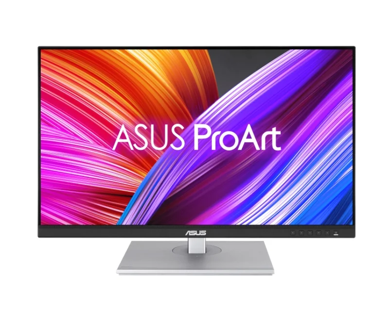 Asus ProArt Display PA278CGV Professional Monitor 27 ", IPS, QHD (2560 x 1440), 144 Hz, USB-C PD 90W, VESA DisplayHDR 400, FreeSync Premium, Ergonomic Stand, Green Sustainability,Black +Silver