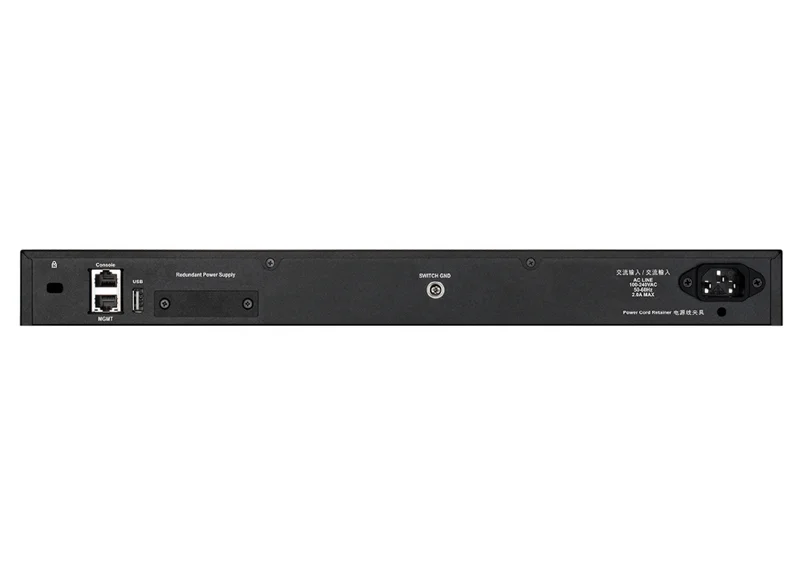 D-Link 48x10/100/1000BASE-T ports Layer 3 Stackable Managed Gigabit Switch with 2x10GBASE-T ports and 4xSFP+ ports