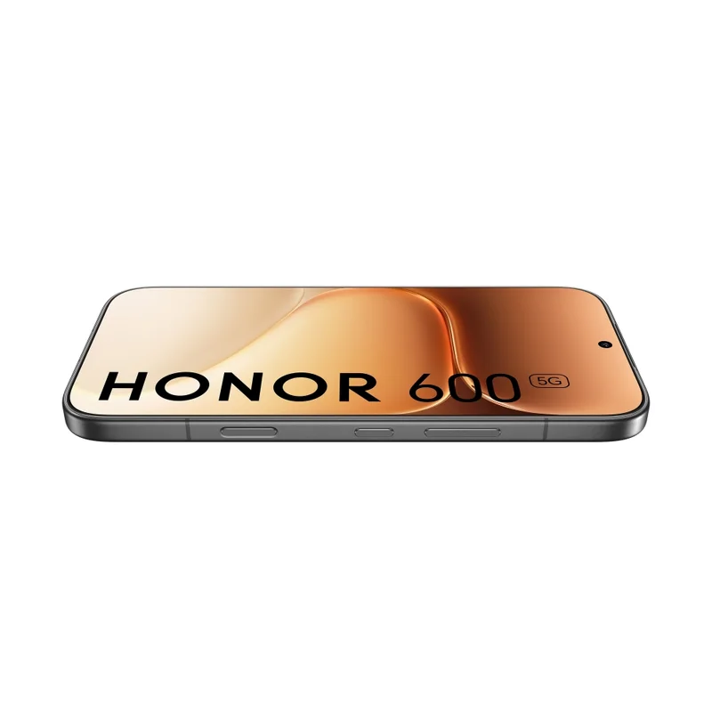 Honor 600 256GB Black, 6.57" 120Hz Amoled straight display, 2728x1264, Qualcomm Snapdragon 7 Gen 4 (1x2.8GHz+4x2.4GHz+3x 1.8GHz), 8GB, 256GB, 200+12MP/50MP, 6400mAh, Google Gemini,FPT, BT, USB Type-C,Android 16,  AI - powered MagicOS