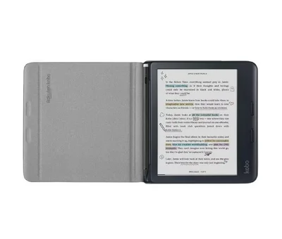 Kobo Libra Colour Notebook SleepCover Case Black