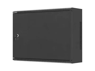 Комуникационен шкаф LANBERG – TPR 10" & 19", 3U, 560x420x180 mm, черен