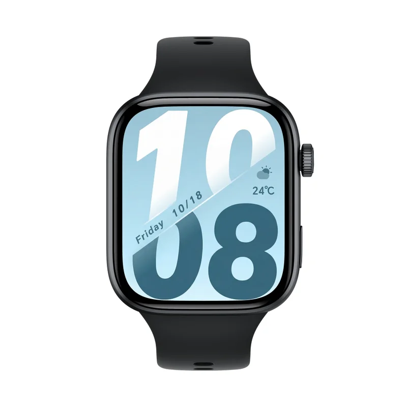Honor Watch X5i Standard BT 8MB+128MB Black Black Silicone Strap