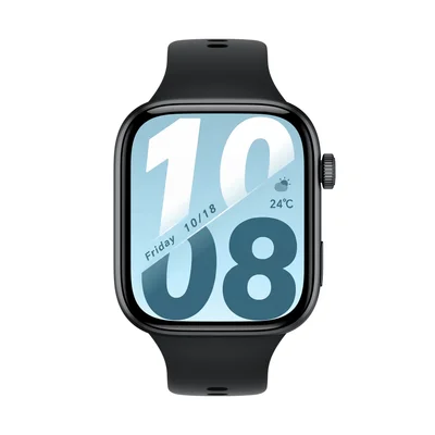 Honor Watch X5i Standard BT 8MB+128MB Black Black Silicone Strap