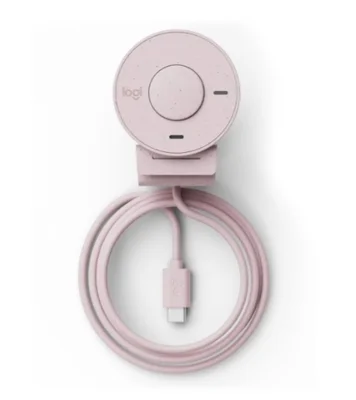 Уеб камера Logitech Brio 300 Full HD, Rose, USB
