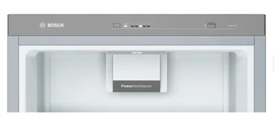 Bosch KSV36FIEP SER4, FS refrigerator, E, 186/60/65cm, 346l, 39dB, VitaFresh, EasyAccess shelves, SuperCooling, fan, display, handle, Stainless steel with fingerprint protection