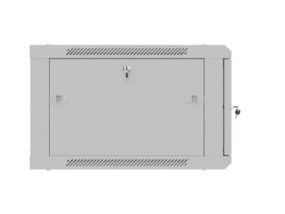 Lanberg rack cabinet 19" wall-mount 9U / 600x600 for self-assembly (flat pack), grey