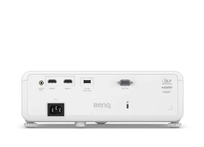 Мултимедиен проектор BenQ LH550 DLP 1920x1080 Full HD, 2600 ANSI лумена, LED, 15 000:1, 1.1x зуум, HDMI x2, USB-A, 10W говорител, бял