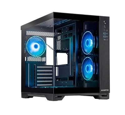 Кутия за компютър Chieftec Visio Middle Tower Черен