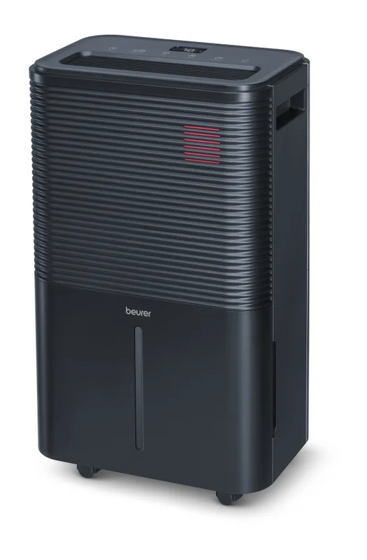 Beurer LE 250 Air Dehumidifier; up to 20 litre/day; rooms  40 to 60 cm2; Laundry drying function; Removable tank: 4.0 l; Automatic mode; Night mode; Timer;  2 fan levels; Environmentally friendly refrigerant R290