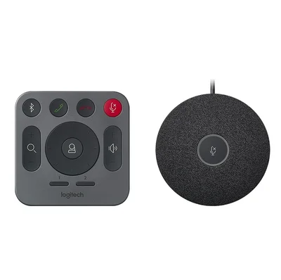 Logitech Rally Conference Solution, Rally Speaker, Rally Mic Pod, Ultra HD 4K 30 fps, Up To 10 Seats, Motorized PTZ Camera, RightSight, RightLight, RightSound, 15x HD Zoom, Autofocus, Black