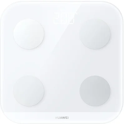 Електронен кантар Huawei Scale 3 Dobby-B19, Smart Body Fat, бял