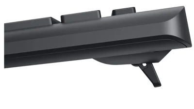 Комплект безжична клавиатура и мишка Dell KM3322W, US International (QWERTY), черен