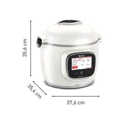 Мултикукър Tefal Cook4me Connect Touch PRO CY9441F2, 6L, вградена везна, Wi-Fi, бял