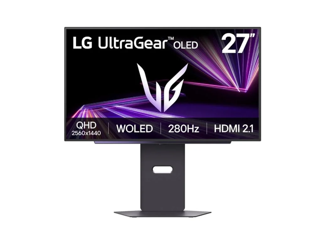 Монитор LG UltraGear 27GX700A-B 26.5" OLED, QHD 2560x1440, 280Hz, 0.03ms, HDR10, DCI-P3 99.5%, AMD FreeSync, NVIDIA G-SYNC, регулируема стойка
