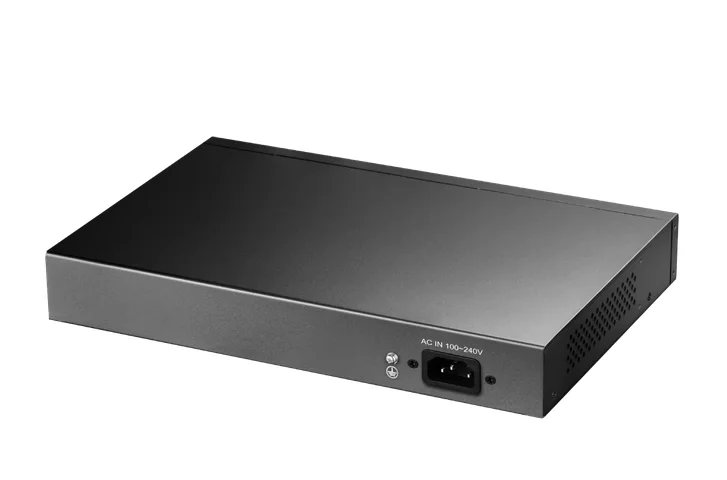 Cudy FS1024 24-Port 10/100 Mbps Metal Switch, 24 10/100 Mbps RJ45 Ports, Rack-mountable Steel Case