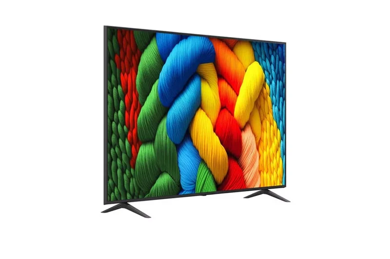 LG 75NANO80A3B, 75" 4K HDR Smart Nano Cell TV, 3840x2160, DVB-T2/C/S2, AI Alpha 7, HDR 10 PRO, webOS 25, ThinQ AI, VRR, ALLM, HGiG, WiFi, Clear Voice, AI Upscaling, Bluetooth, Hdmi e-ARC , CI, LAN, AirPlay2, Chromecast, 2 Pole stand, Black