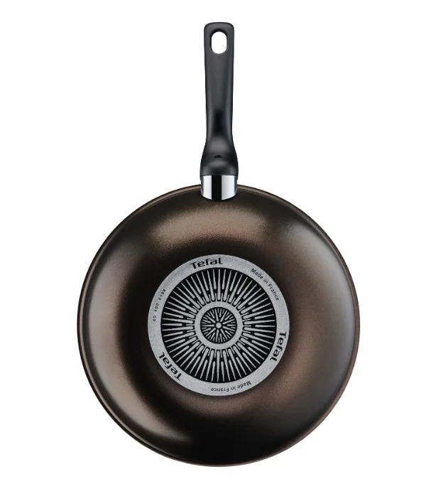 Уок тиган Tefal C3841953 Opium XL Intense 28 см, Thermo-Spot, индукция, черен