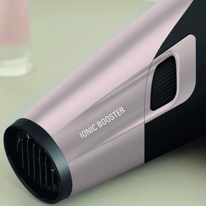 Сешоар Rowenta CV5831F0 Studio Glow 2300W Черен/Розов