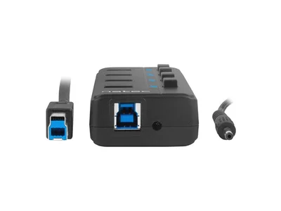 USB хъб NATEC Mantis 2 4-порта USB 3.0 с On/Off и AC адаптер