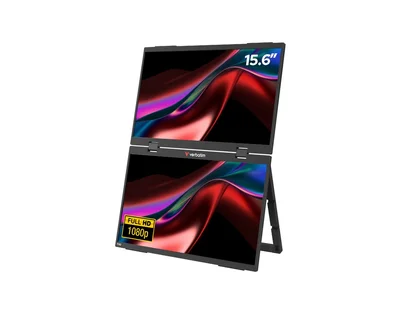 Verbatim Portable 15.6" Dual Monitor Essentials