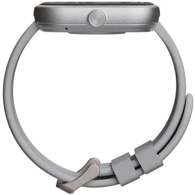 HiFuture Lume Silver Grey, 1.85 " IPS, Powered by Dual Core, Aerospace-Grade Ultra Light Aluminum Frame, Bluetooth Call, 3D User Interface, 1ATM Waterproof, 24/7 True Heart Rate & Blood Oxygen Sensor, 100+ Sports Mode, Up to 7 days daily use